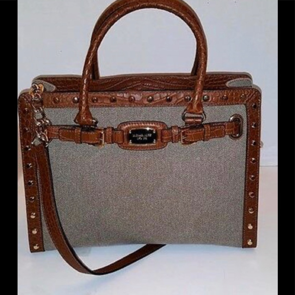 Michael Kors Hamilton Studded Handbag